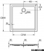 Grohe brodzik prysznicowy z akrylu 100x100 cm 39300000